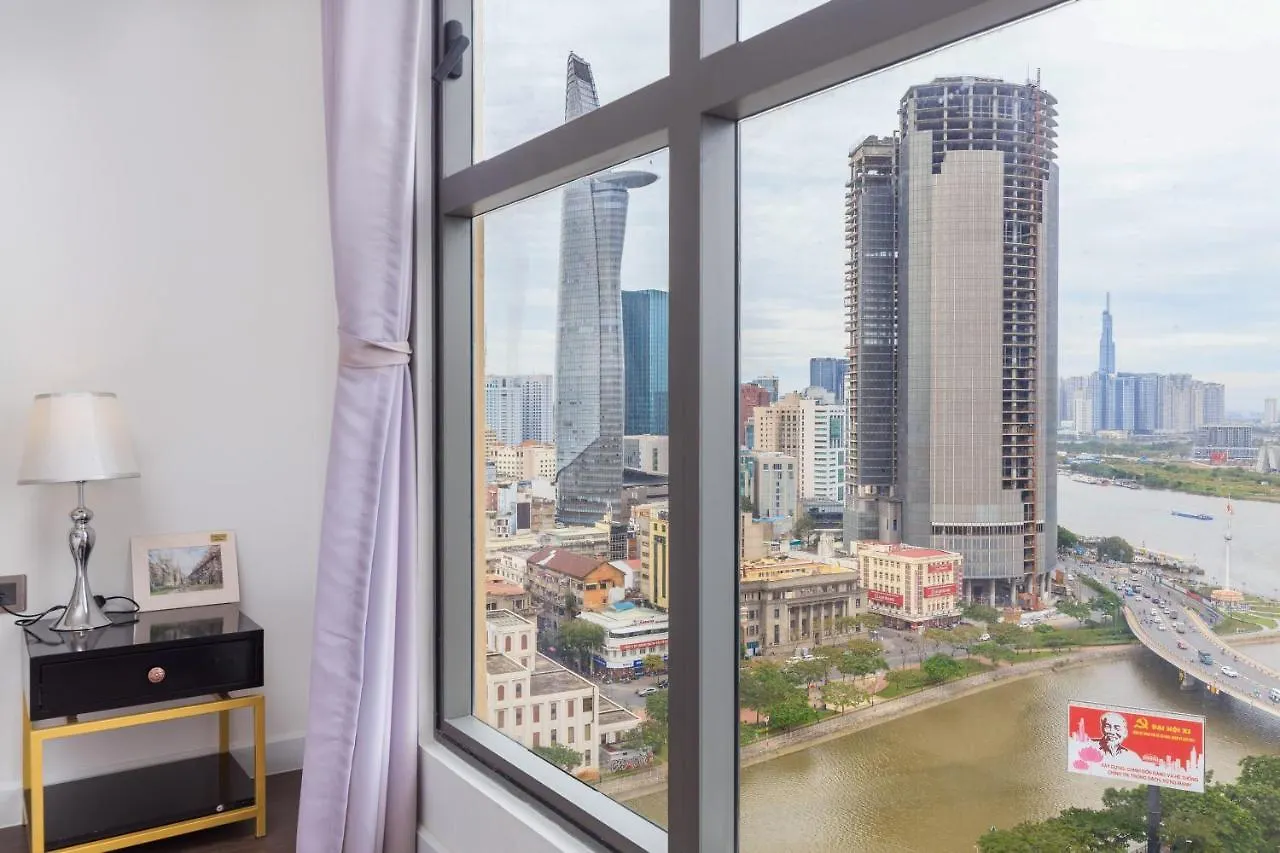 Saigon Royal Apartment 2 Bedrooms Amazing View For Over 30 Nights Ho Si Minh-város